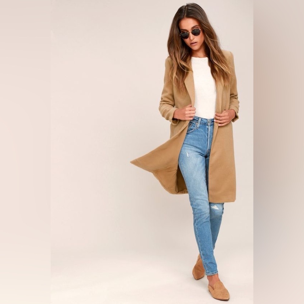 lulus harriet double breasted coat